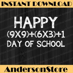 math formula 100 days of school png teacher boy girl