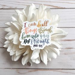 bible verse quote philippians 4:13 | scripture inspired | i can do all things through christ
