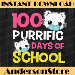 happy 100th day of kindergarten for teacher & student kids png