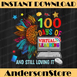 happy 100 days of virtual first grade - 100th day of school png
