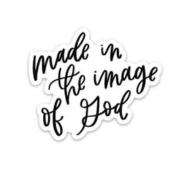 christian faith bible verse quote stickers | religious scripture inspired decals | made in the image of god