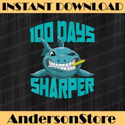 cool shark 100 days sharper school boys png