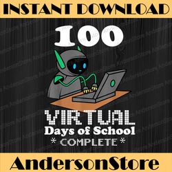 100 virtual days of school remote learning elearning quote png