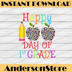 happy 100th day of first grade leopard teacher or students png