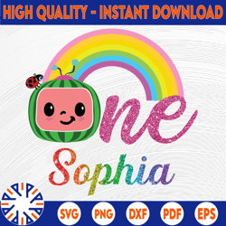 personalized cocomelon 1st birthday png, cocomelon 1st png, watermelon, cocomelon family birthday png, cocomelon only