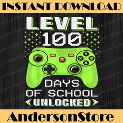 video gamer student 100th day teacher 100 days of school png