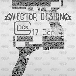 VECTOR DESIGN Glock17 gen4 Scrollwork 1