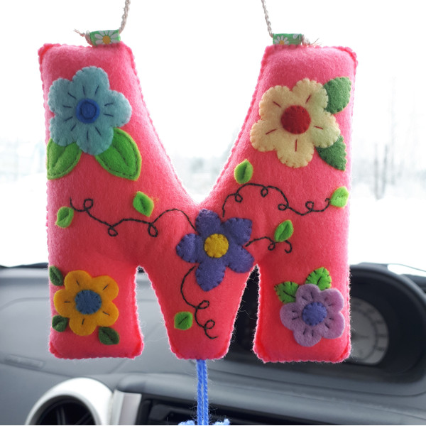 Letter-car-ornament-Mexican-embroidered