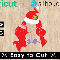 princess christmas svg files, princess svg files, vector png images, svg cut files for cricut, clipart bundle