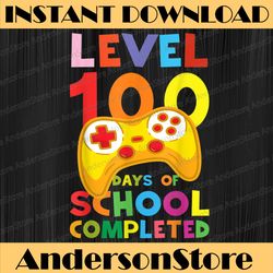 Video Gamer Student 100th Day Teacher 100 Days of School PNG