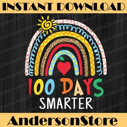 100th Day Of School Teacher 100 Days Smarter Teachers Kids PNG