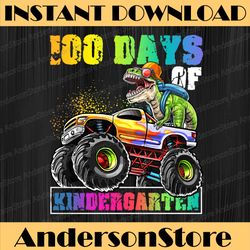 happy 100th day of kindergarten dinosaur dino trex teacher png