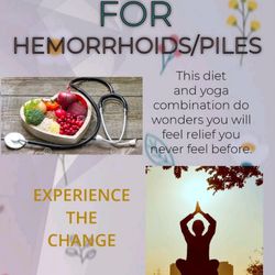 diet and yoga for hemorrhoid/piles