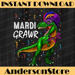 mardi grawr t rex dinosaur mardi gras bead mardi gras festival, louisiana party, happy mardi gras png