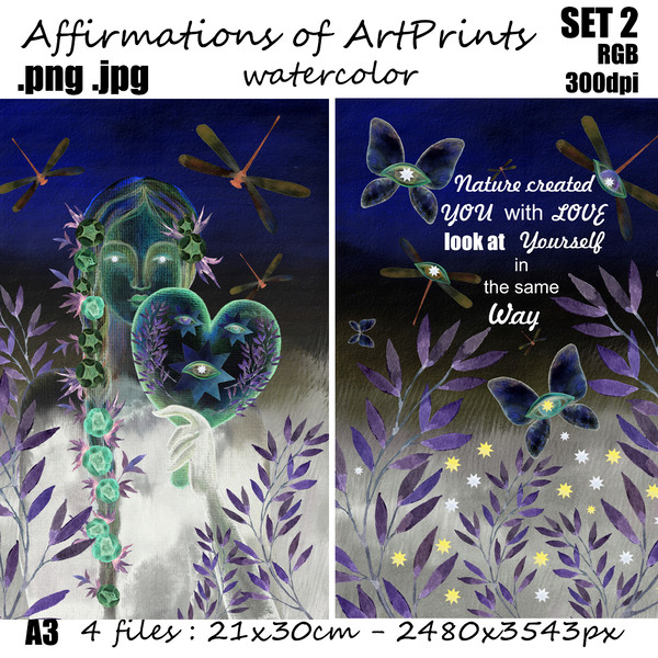 art-prints-posters-illustrations-magical-affirmations-love-women