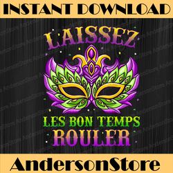 laissez le bon temps rouler mardi gras festival, louisiana party, happy mardi gras png