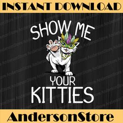 cute kitty cat show me your kitties mardi gras festival, louisiana party, happy mardi gras png