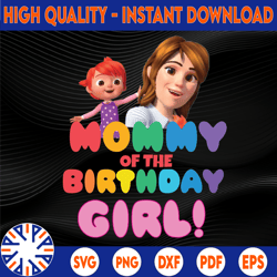 cocomelon family of the birthday girl, cocomelon family birthday png for sublimation, cocomelon birthday png, watermelon