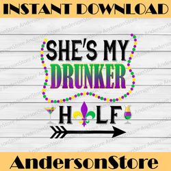 mardi gras couples matching drinking drunker half raglan mardi gras festival, louisiana party, happy mardi gras png