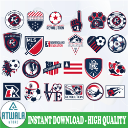mls logo new england revolution, new england revolution svg, vector new england revolution, clipart new england
