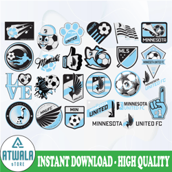 mls logo minnesota united fc, minnesota united fc svg, vector minnesota united fc, clipart minnesota united fc, football