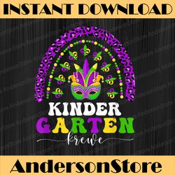 leopard rainbow kindergarten crew teacher funny mardi gras festival, louisiana party, happy mardi gras png