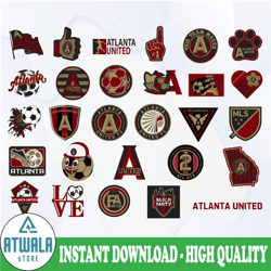 mls logo atlanta united, atlanta united svg, vector atlanta united, clipart atlanta united, football kit, svg, dxf