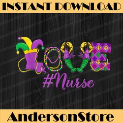 tu love crawfish mardi gras nurse costume jester hat mardi gras festival, louisiana party, happy mardi gras png