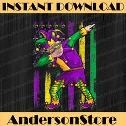 dabbing jester mardi gras mask flag mardi gras festival, louisiana party, happy mardi gras png