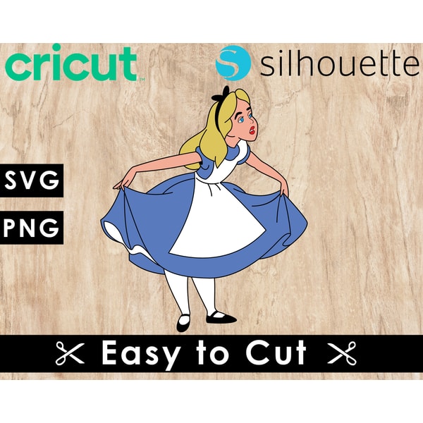 Alice Falling Svg Alice in Wonderland Svg Files, Alice in Wonderland Svg Files - Inspire ...