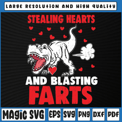 stealing hearts and blasting farts t rex cute toddler png, t rex cute with love png, valentine day, digital download