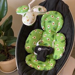 Avocado 4moms mamaRoo insert, newborn cushion, replacement balls, rockaroo infant padded liner, babyshower gift