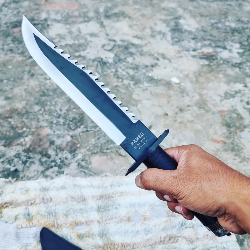 Rambo knife,Hand Engraved Knife, Decoration Knife, Hunting knife, Handmade knife, Bushcraft Knife, Camping knife.jpg