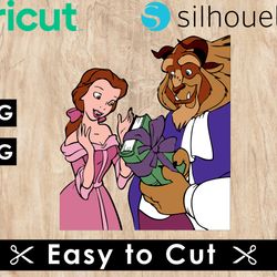 beauty and the beast svg files, beauty and beast svg files, vector png images, svg cut file for cricut, clipart bundle