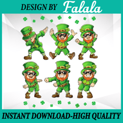 dancing leprechauns st patrick's day png, happy leprechaun elf png, patrick day png, digital download