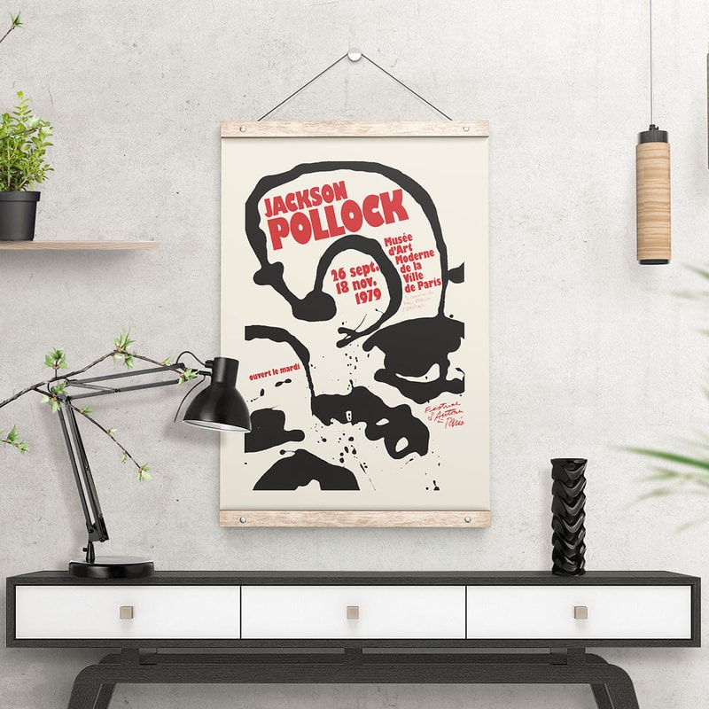 Jackson Pollock Exhibition poster for National Museum of Modern Art, Paris 1979.jpg