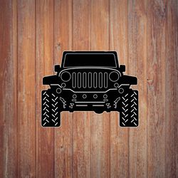 Jeep front DXF