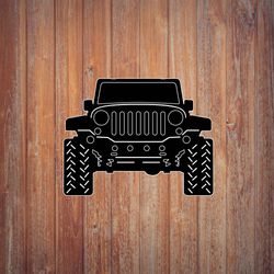 jeep front dxf