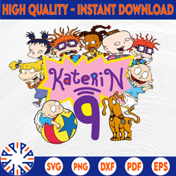 rugrats custom logo, rugrats logo personalized with name and age, rugrats logo personalized, logo personalizado rugrats
