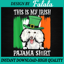 st patrick's day poodle png, shamrock irish png,  irish st patricks day, st patrick's day shamrock png, digital download