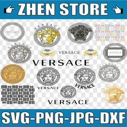 versace svg, versace logo svg, pattern svg, versace logo designs, versace logo pattern svg, cut files, brand logo svg, d