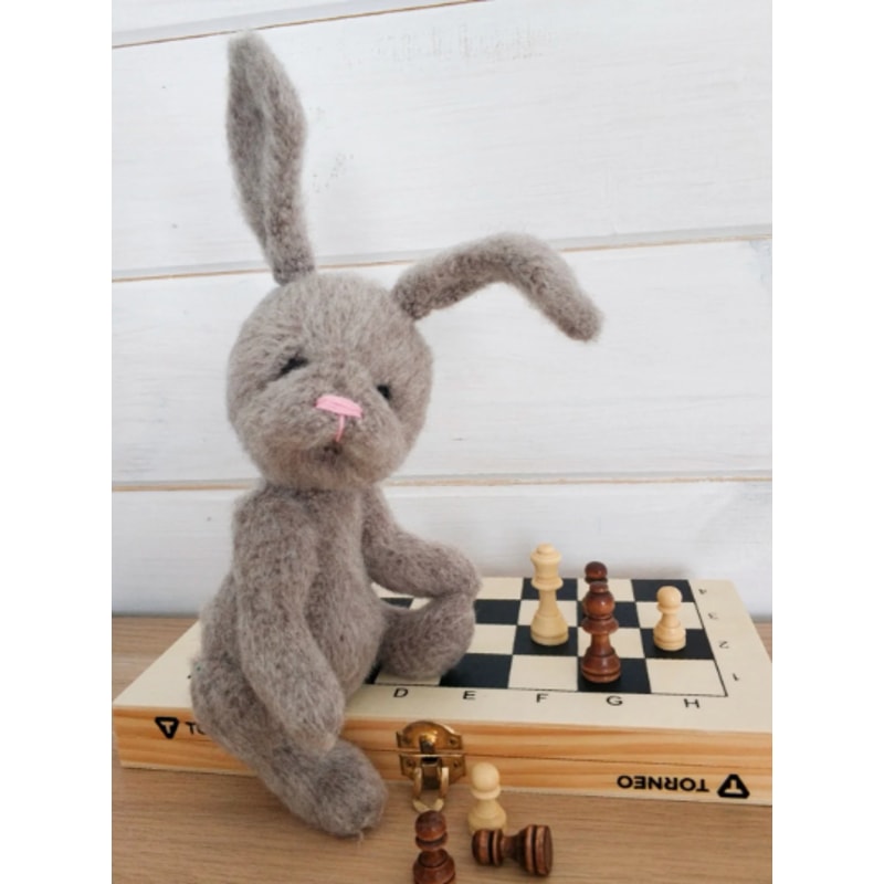 Crochet pattern bunny amigurumi rabbit toy smart bunny toy c | Inspire ...