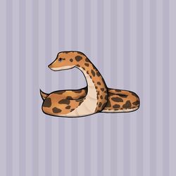super kawaii sand boa snake! adorable kawaii reptile friend-for laptop, planner, phone case