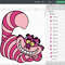 Alice SVG, Cheshire Cat SVG, Mad Hatter SVG, Queen of Hearts SVG, White Rabbit SVG, Caterpillar SVG, Tweedledee and Tweedledum SVG, March Hare SVG, Playing card