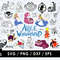 Alice SVG, Cheshire Cat SVG, Mad Hatter SVG, Queen of Hearts SVG, White Rabbit SVG, Caterpillar SVG, Tweedledee and Tweedledum SVG, March Hare SVG, Playing card