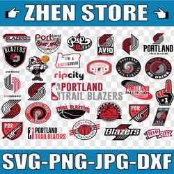 nba portland trail blazers svg,portland svg,trail svg, blazers svg, basketball bundle svg,nba svg, nba svg, bas