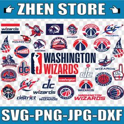 washington wizards nba basketball bundle svg washington svg, wizards svg, washington wizards clipart, nba svg,