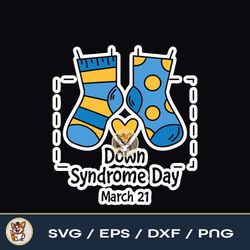 Down Syndrome Day, March 21  World Down Syndrome  T21 Awareness File Download PNG SVG EPS DXF