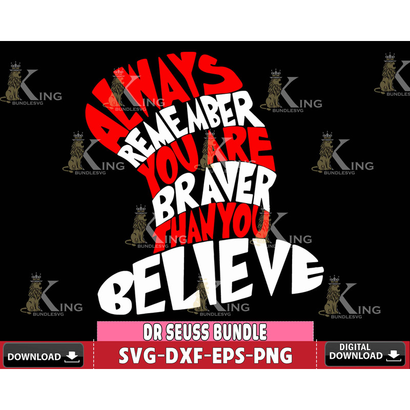 DR1612274-Always ramember you are braver than you believe Svg Dxf Eps Png file.jpg