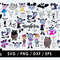 Vampirina SVG, Poppy Peepleson SVG, Bridget SVG, Demi SVG, Gregoria SVG, Oxana Hauntley SVG, Boris Hauntley SVG, Wolfie SVG, Nosy SVG, Disney Junior characters